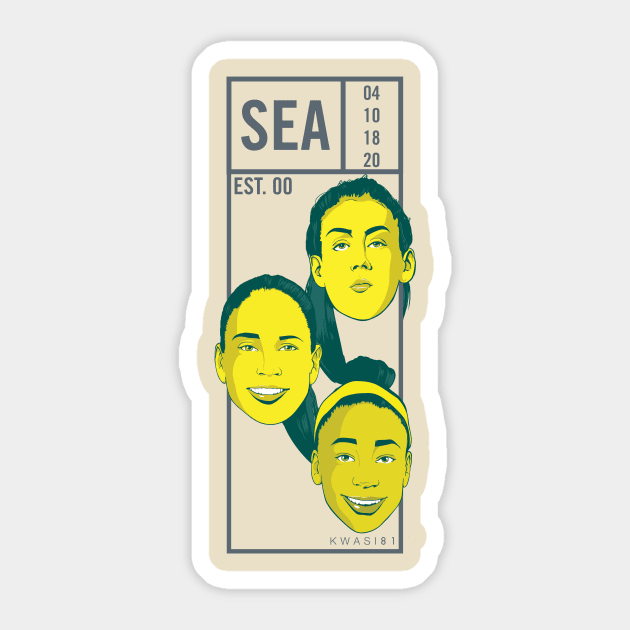SEA Big 3 Sticker by kwasi81
